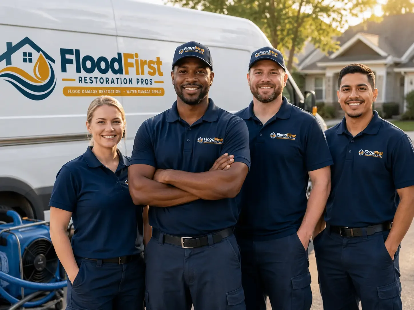 Flood Damage Restoration company in Rock View, WV